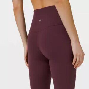 New with tags  Lululemon Align HR High-Rise Pant 31” color Merlot Size 4